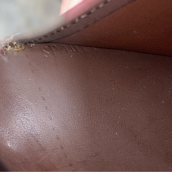 LOUIS VUITTON Elise Epi Leather Brown Compact Wallet 💯 AUTHENTIC - Picture 14 of 15